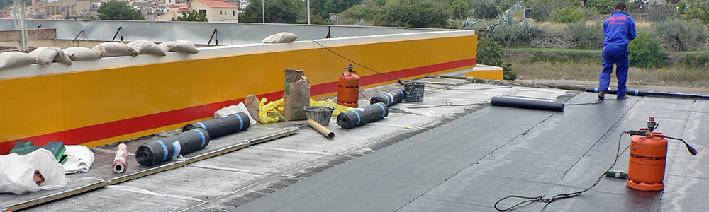 Impermeabilizacion de cubiertas y tejados en Madrid.